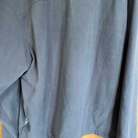 GAP, men's XXL fleece 1/4 zip, gray fleece - Picture 2 of 8